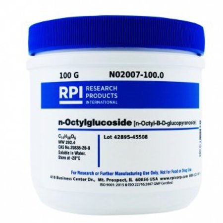 RPI n-Octylglucoside, 100 G N02007-100.0